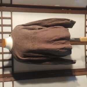 Columbia Forest Green Cotton Sweater Sz L